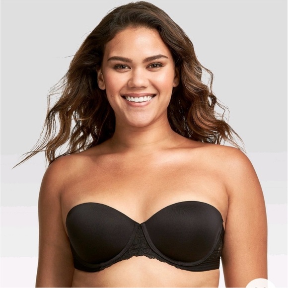 Maidenform Self Expressions Strapless Multiway Push-Up Bra 38C - Picture 1 of 8